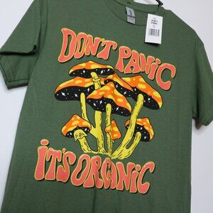 Don't Panic It's Organic Tee SIZE S (NWT)